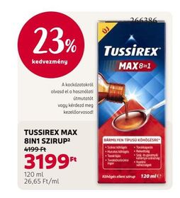 TUSSIREX MAX 8IN1 SZIRUP – Rossmann