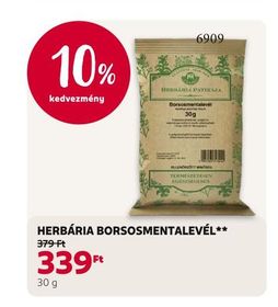 HERBÁRIA BORSOSMENTALEVÉL – Rossmann