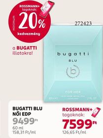 BUGATTI BLU NŐI EDP – Rossmann