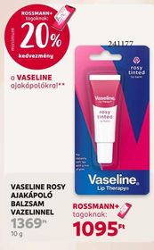 Vaseline VASELINE ROSY AJAKÁPOLÓ BALZSAM VAZELINNEL – Rossmann
