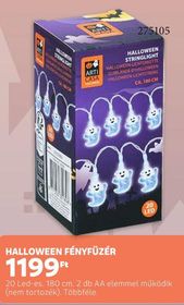 HALLOWEEN FÉNYFÜZÉR – Rossmann