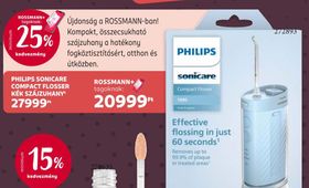Philips PHILIPS SONICARE COMPACT FLOSSER KÉK SZÁJZUHANY – Rossmann