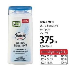 Balea MED Ultra Sensitive sampon – dm