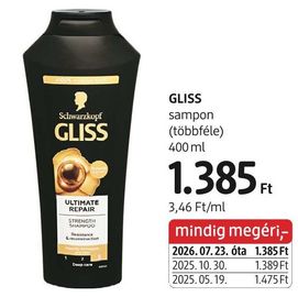 GLISS sampon – dm