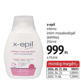 x-epil Intimo intim mosakodógél – dm