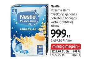 Nestlé Pizsama Hami folyékony, gabonás bébiétel 6 hónapos kortól (többféle) – dm
