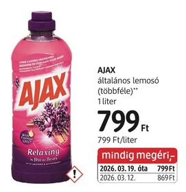 AJAX általános lemosó (többféle)** – dm