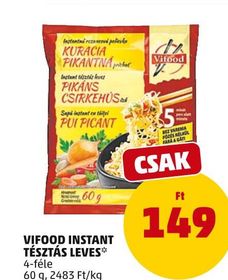 Vifood VIFOOD INSTANT TÉSZTÁS LEVES* – Penny
