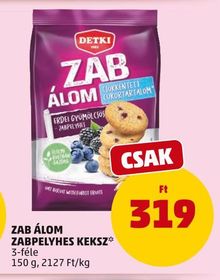 Detki ZAB ÁLOM ZABPELYHES KEKSZ – Penny