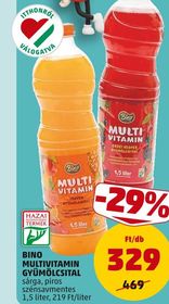 BINO MULTIVITAMIN GYÜMÖLCSITAL – Penny