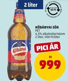 Kőbányai KŐBÁNYAI SÖR – Penny