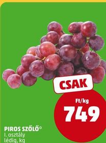 PIROS SZŐLŐ – Penny