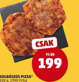 KOLBÁSZOS PIZZA – Penny