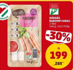 DÁRDÁS BAROMFI VIRSLI – Penny