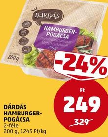 DÁRDÁS HAMBURGER-POGÁCSA – Penny