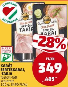 KARÁT SERTÉSKARAJ, -TARJA – Penny