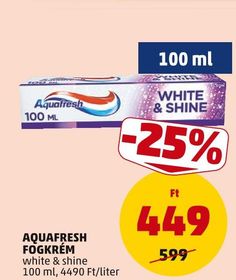 Aquafresh AQUAFRESH FOGKRÉM – Penny