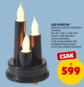 LED GYERTYA* – Penny