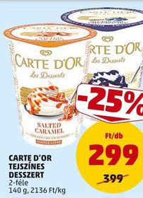 Carte D'Or CARTE D'OR TEJSZÍNES DESSZERT – Penny