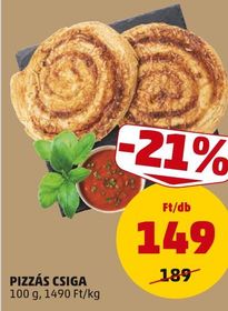 PIZZÁS CSIGA – Penny