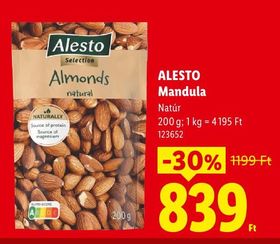 ALESTO Mandula – Lidl