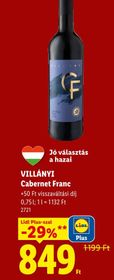 VILLÁNYI Cabernet Franc – Lidl