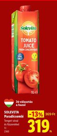 SOLEVITA Paradicsomlé – Lidl