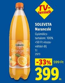 SOLEVITA Narancslé – Lidl