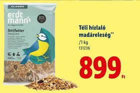erdt mann's Téli hízlaló madáreleség – Lidl