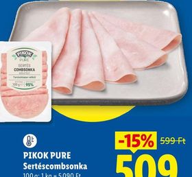 PIKOK PURE Sertéscombsonka – Lidl
