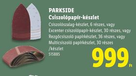 PARKSIDE Csiszolópapír-készlet – Lidl