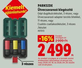 PARKSIDE Ütvecsavarozó kiegészítő – Lidl
