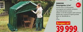 PARKSIDE Ponyvagarázs, 3,2 m² – Lidl