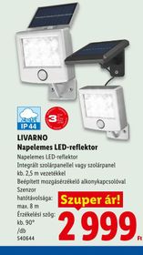LIVARNO Napelemes LED-reflektor – Lidl