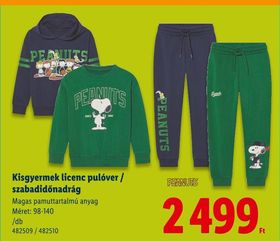 Kisgyermek licenc pulóver / szabadidőnadrág – Lidl