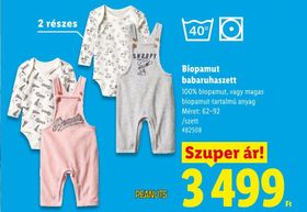 Biopamut babaruhaszett – Lidl