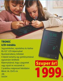 TRONIC LCD-írótábla – Lidl