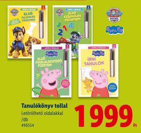 Tanulókönyv tollal – Lidl