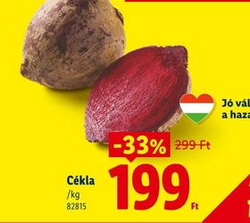Cékla – Lidl