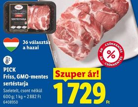 PICK Friss, GMO-mentes sertéstarja – Lidl
