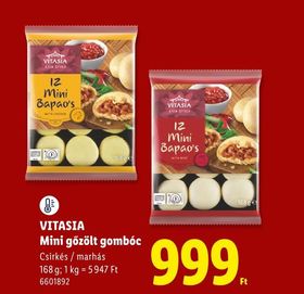 VITASIA Mini gőzölt gombóc – Lidl