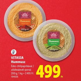 VITASIA Hummusz – Lidl