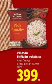 VITASIA Előfőzött woktészta – Lidl