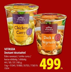 VITASIA Instant tésztaétel – Lidl
