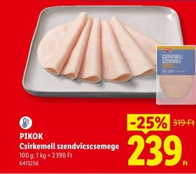 PIKOK Csirkemell szendvicscsemege – Lidl