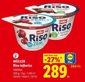 MÜLLER Riso tejberizs – Lidl