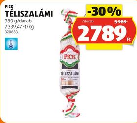 PICK TÉLISZALÁMI – Aldi