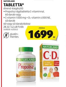 NATURLAND TABLETTA* – Aldi