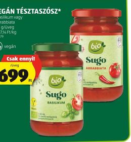 BIO VEGÁN TÉSZTASZÓSZ* – Aldi