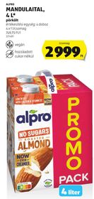 ALPRO MANDULAITAL, 4 L* – Aldi